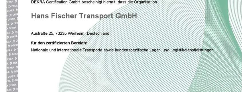 Zertifikat ISO 9001 Nr. 10525255